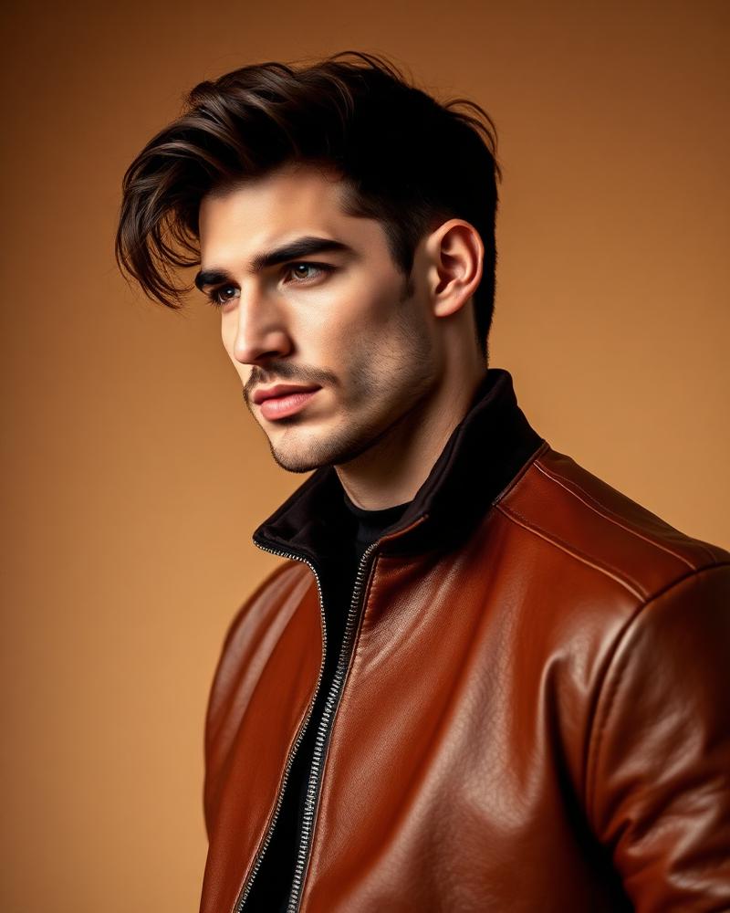 Men leather collection